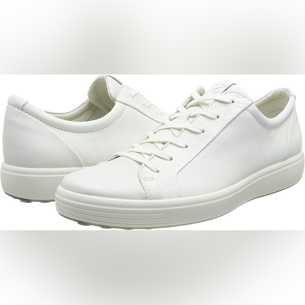 Ecco Men’s Soft 7 City Sneaker White size EU46 New in Box!